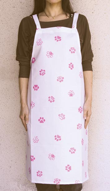 国産防水エプロンパッド柄 エプロン ペットフードやアクセサリーなどペット用品専門メーカー